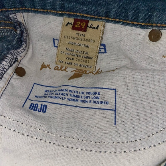 7 for all mankind A shaped pocket flare jeans - Picture 4 of 4